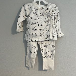 Hanna andersson outfit, kimono top